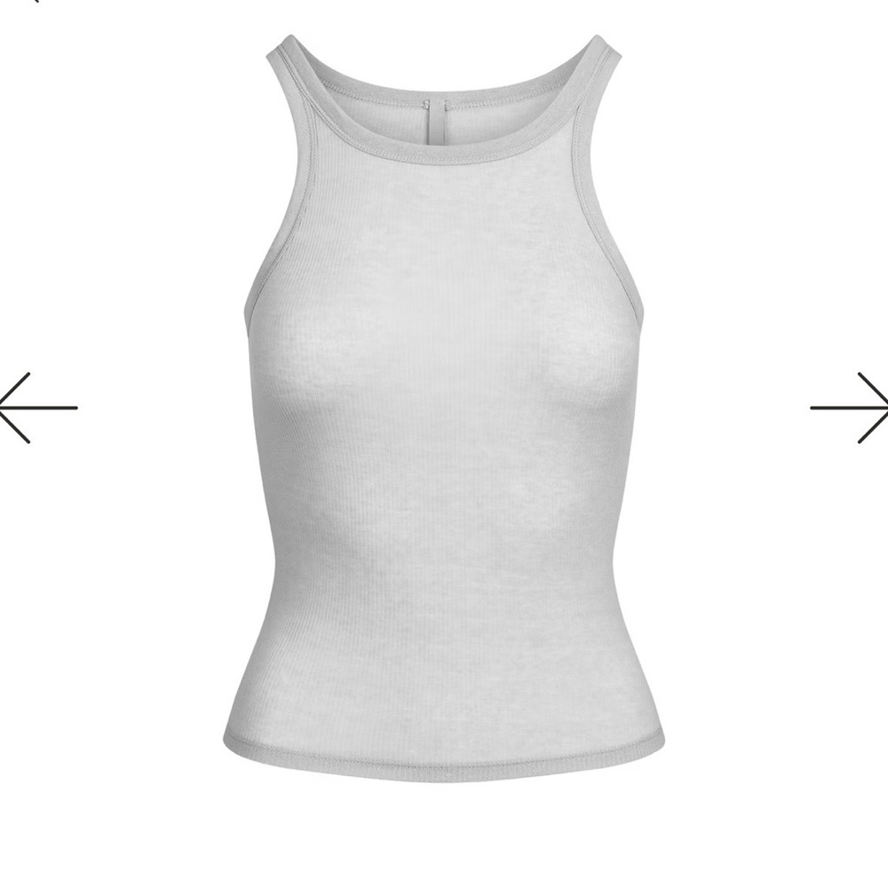Skims sheer ribbed tank & tee